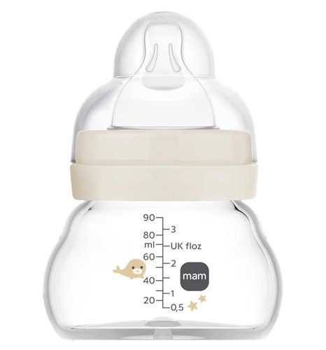 Modified baby bottle with - modified,