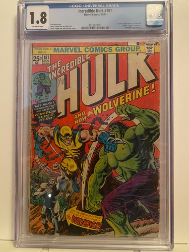 Incredible hulk 181 marvel - incredible,