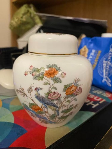 Vintage wedgwood kutani crane - vintage,