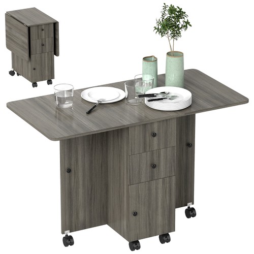 Homcom folding dining table - homcom,