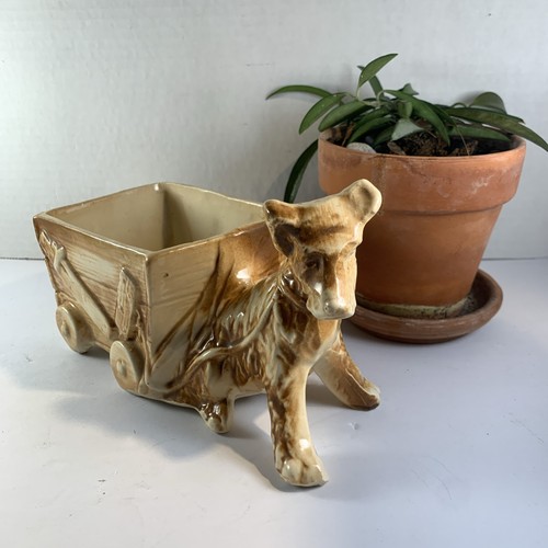 Vtg mccoy pottery scottie - mccoy, dog