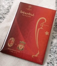 Liverpool Fc -  2005  Champions League Final Programme Cover Pin Badge RARE