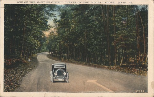 Jacobs ladder road - road, curve