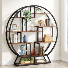 Round Bookcase - Industrial