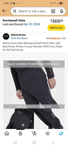 Galvin green alan waterproof - green,