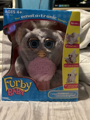 Vintage furby baby emoto - vintage,