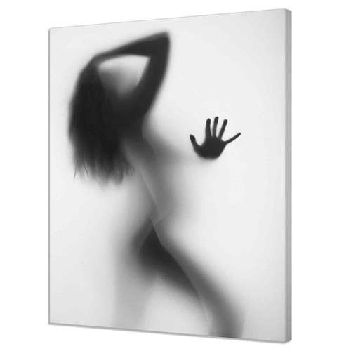 Black and white woman - black,