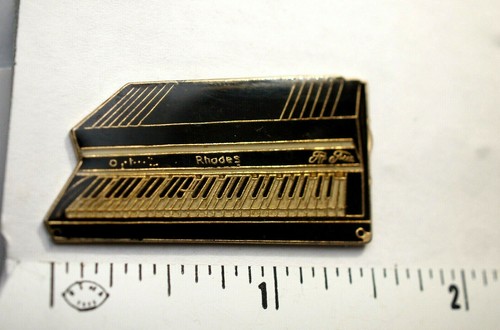 Vintage rhodes keyboard pin - vintage,