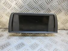 2013 BMW 1 SERIES 116d Sport 5DR F20 N47D20C DISPLAY SCREEN MONITOR 9270392