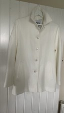 Zara white coat S