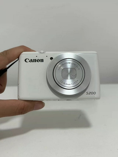 Canon powershot s200 white - canon,