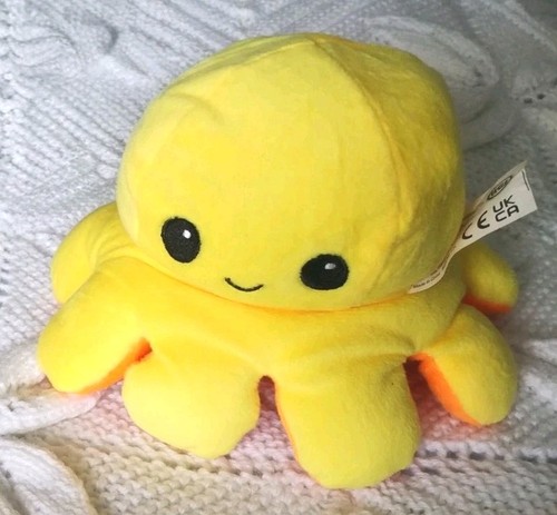 Reversible octopus happy sad - reversible,