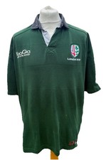 London Irish Rugby Vintage Retro 2002 Kooga Home Shirt Men’s XL Thick Cotton