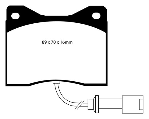 Ebc yellowstuff brake pads for - ebc,