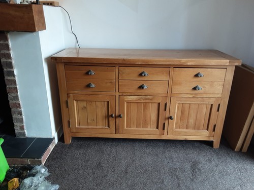 Solid european oak sideboard - solid,