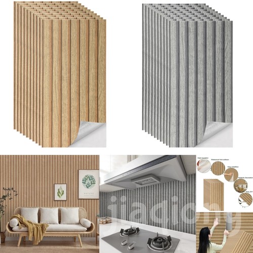 Wood slat self - self, adhesive
