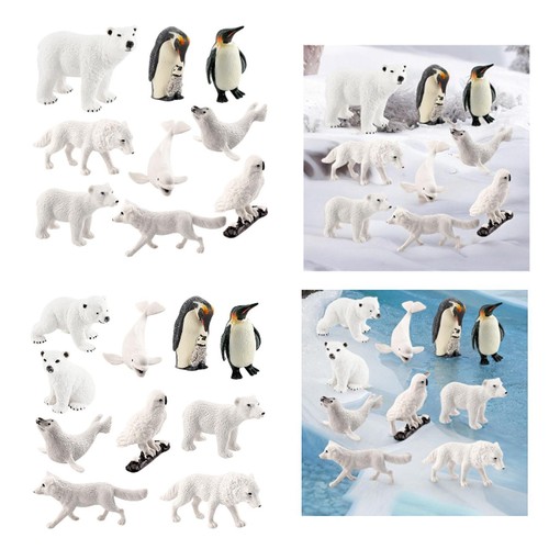 Realistic arctic animals - realistic,