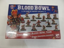 WARHAMMER BLOOD BOWL CHAOS DWARF BLOOD BOWL TEAM 201-11 NEW SEALED