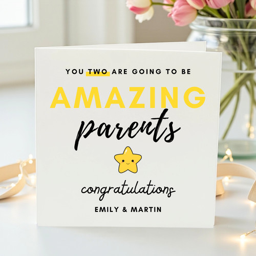 Pregnancy congratulations card - pregnancy,