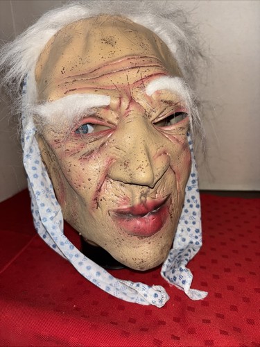 Old woman mask - woman, adult