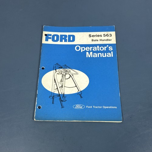 Operators manual for - manual, ford