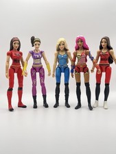 WWE Diva Superstars Bayley Sasha Banks Flair Bellas Wrestling Figure Mattel 2016
