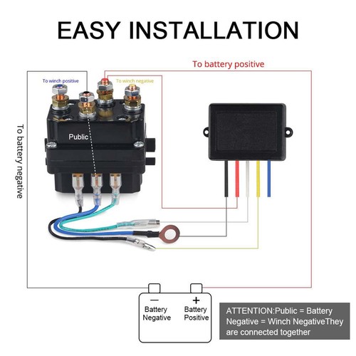 Winch control kit - control, kit,