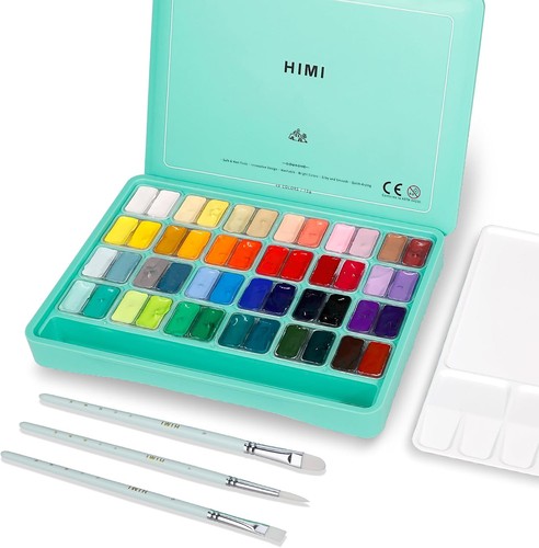Abeier himi gouache paint set - paint,