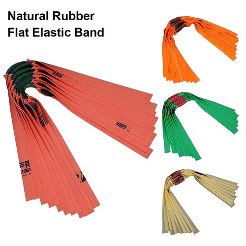 Flat rubber bands - flat,