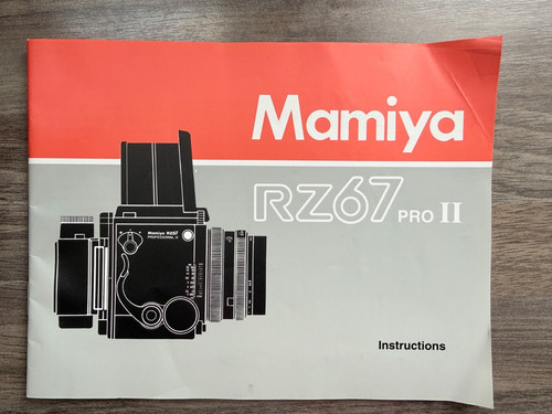 Mamiya rz67 pro original - rz67, ii