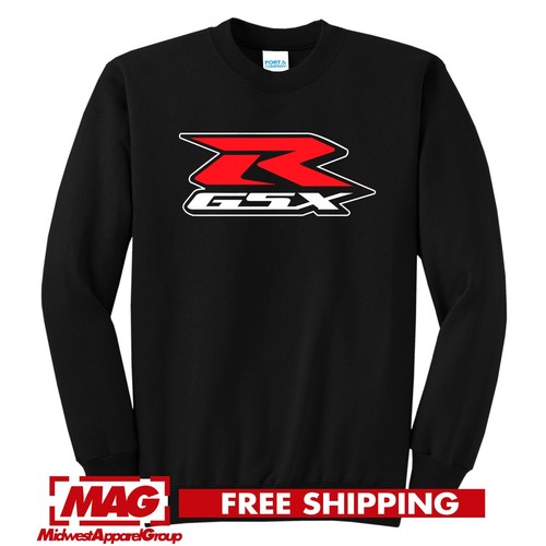 Suzuki gsx black crewneck - gsx-r,
