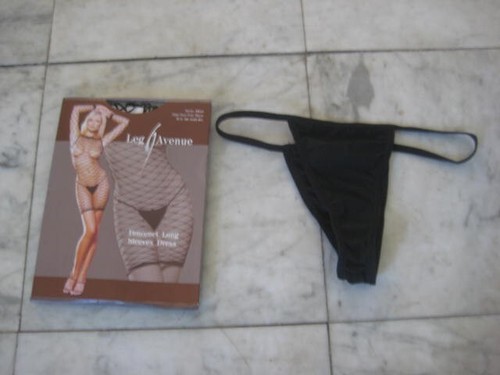 New black fishnet stripper - new,