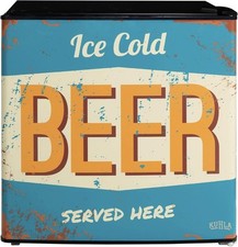 Kuhla KTTF0E6B-1011 Table Top Mini Fridge 45L Ice Cold Beer Design - Black