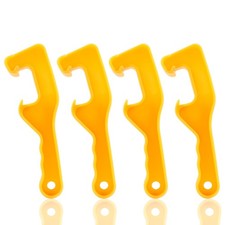 4 Pack 5 Gallon Plastic Bucket