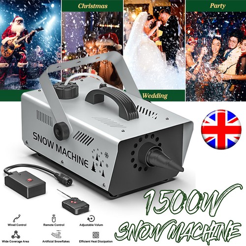 1500w snow machine snowflake - snow,