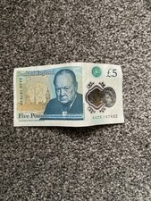5 Pound Note AA 