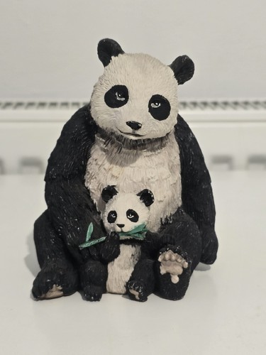 Vintage silver deer - vintage, panda