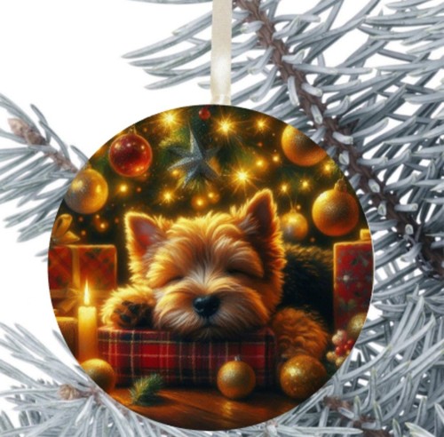 Westie dog hanging bauble - hanging,