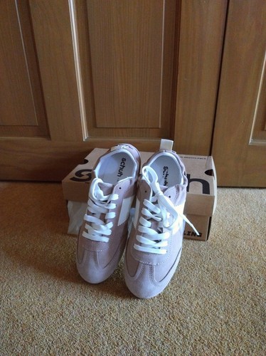 Schuh pink suede trainers - schuh,