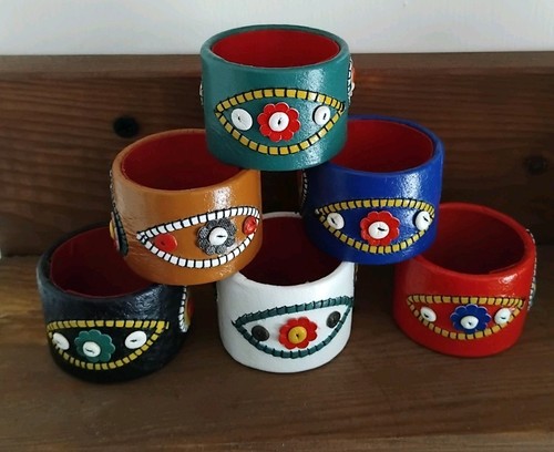 Set vintage leather - 6,
