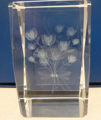 Laser cut crystal - cut,
