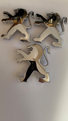 Genuine peugeot chrome lion - peugeot,