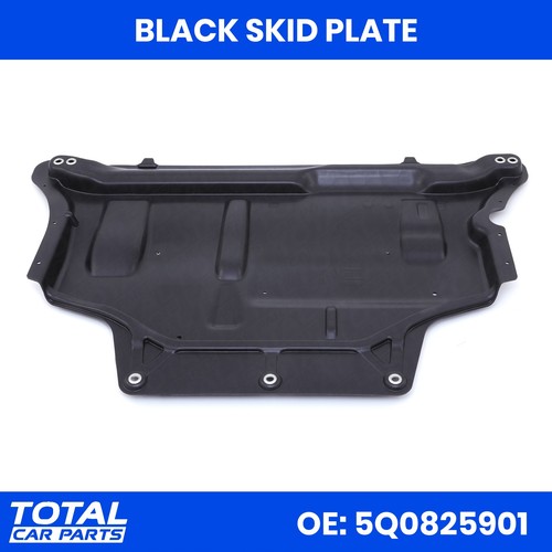 Front bumper undertray black - undertray,