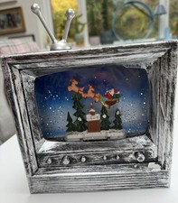 Lumineo Silver Retro TV