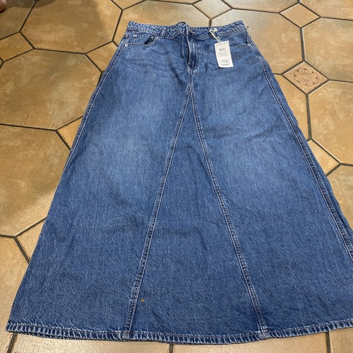 Next blue denim long - next, maxi