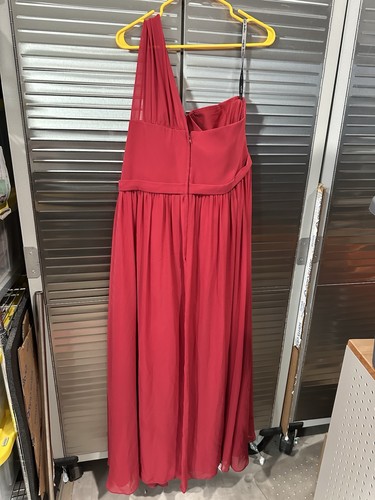 Alfred angelo red claret dress - red,