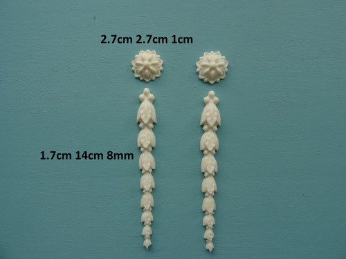 Decorative large tudor drops