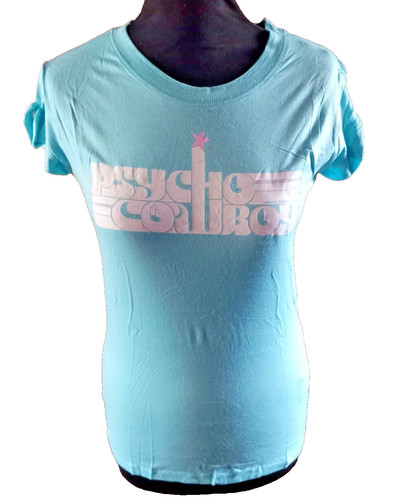 Psycho cowboy blue fitted - blue,