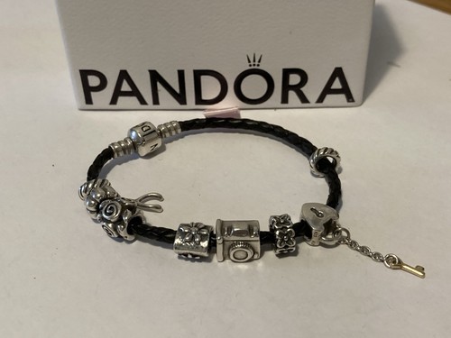 Pandora 18cm black leather - 18cm,