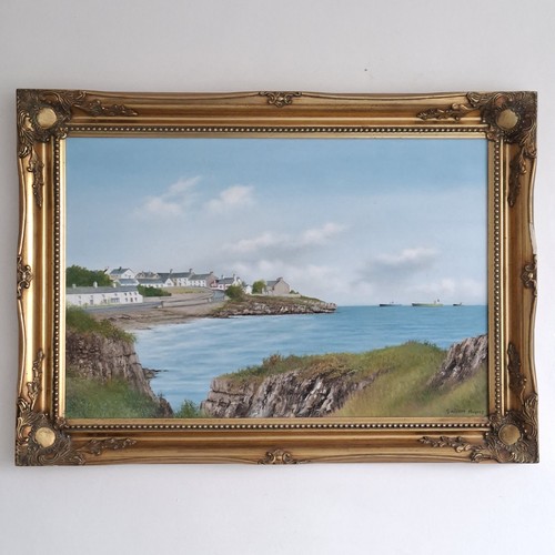 Large original oil - oil, painting